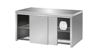Arredo inox per pizzeria